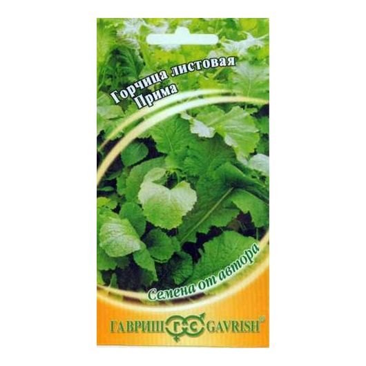 Горчица листовая Прима 1 г автор. Горчица листовая Прима 1 г автор.