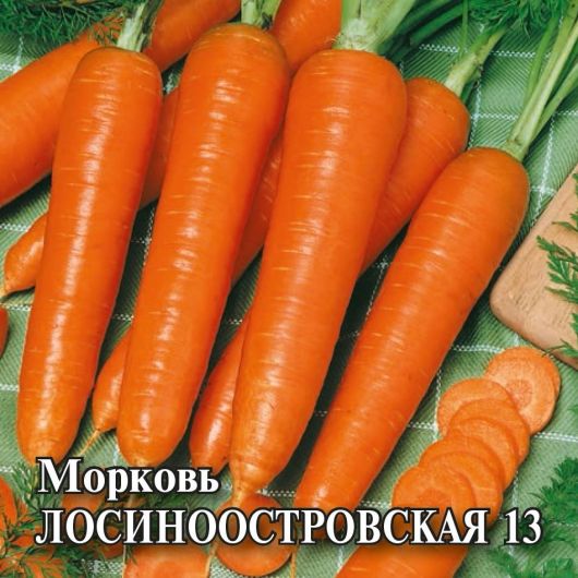 Морковь Лосиноостровская 13 100,0 г Морковь Лосиноостровская 13 100,0 г