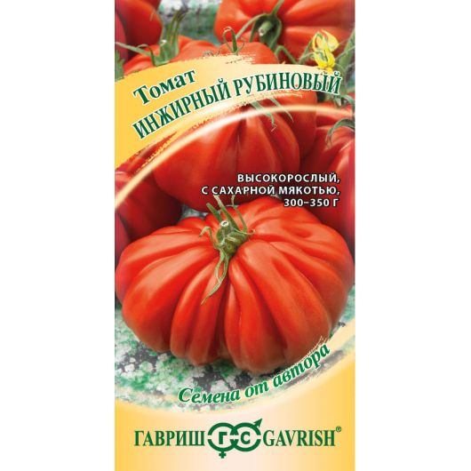 Томат Инжирный рубиновый 0,05 г автор. Томат Инжирный рубиновый 0,05 г автор.