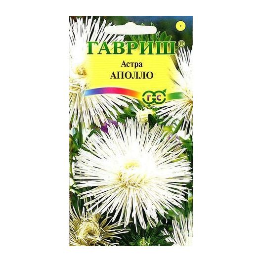 Астра Аполло, однолетняя (игольчатая белая) 0,3 г Астра Аполло, однолетняя (игольчатая белая) 0,3 г