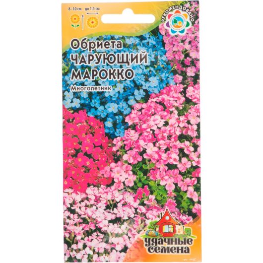 Обриета Чарующий Марокко* 0,05 г Удачные семена Обриета Чарующий Марокко* 0,05 г Удачные семена