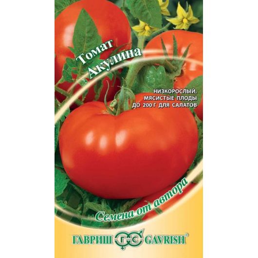 Томат Акулина 0,05 г автор. крупнопл.