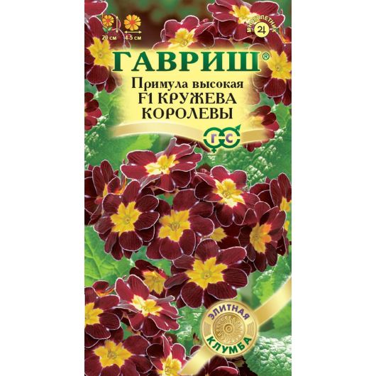 Примула Кружева королевы F1, смесь* 5 шт. серия Элитная клумба