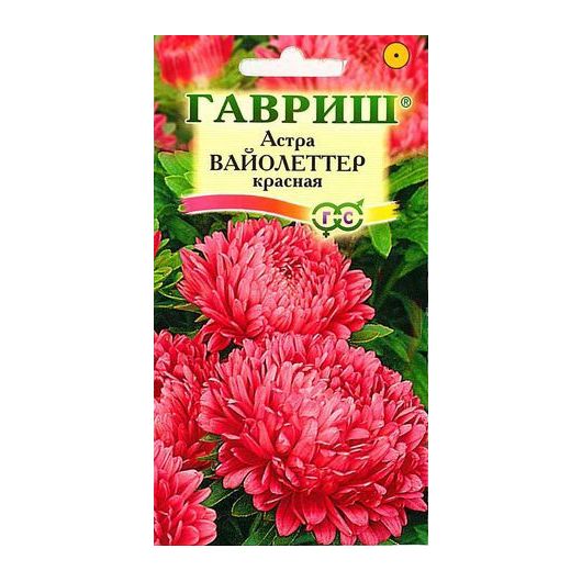 Астра Вайолеттер красная, однолетняя (пионовидная) 0,3 г