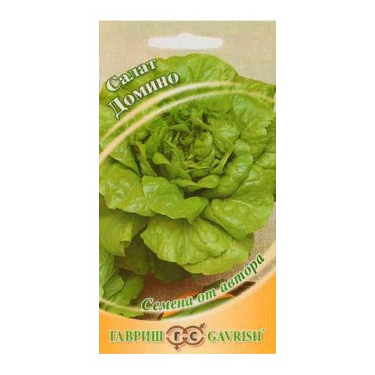 Салат Домино 1,0 г зелено-желтый автор.