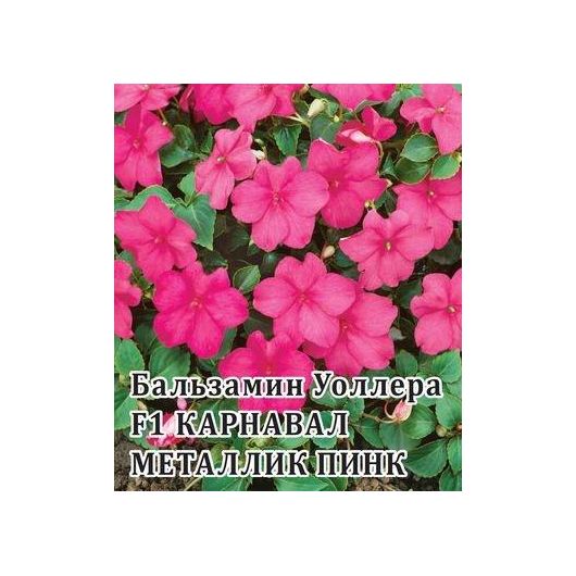 Бальзамин Карнавал Металик Пинк F1 (Уоллера) 100 шт.*  сер. Профи