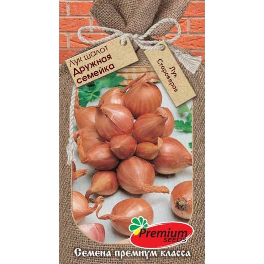 Лук шалот Дружная семейка 0,1 г Премиумсидс