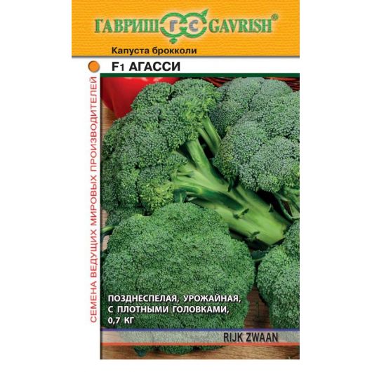 Капуста брокколи Агасси F1 10 шт. (Голландия)