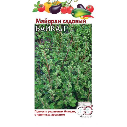 Майоран садовый Байкал* 0,1 г