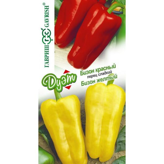 Перец Бизон желтый 0,05 г+Бизон красный 0,05 г автор. серия Дуэт