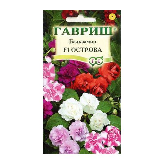 Бальзамин Острова F1 (Уоллера (махр.)* смесь 5 шт.