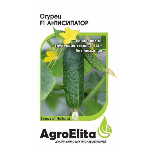 Огурец Антисипатор F1 5 шт. Агроэлита