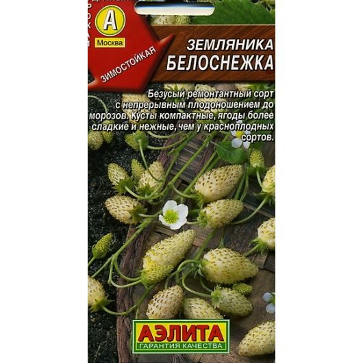 Земляника Белоснежка 0,04 г Аэлита