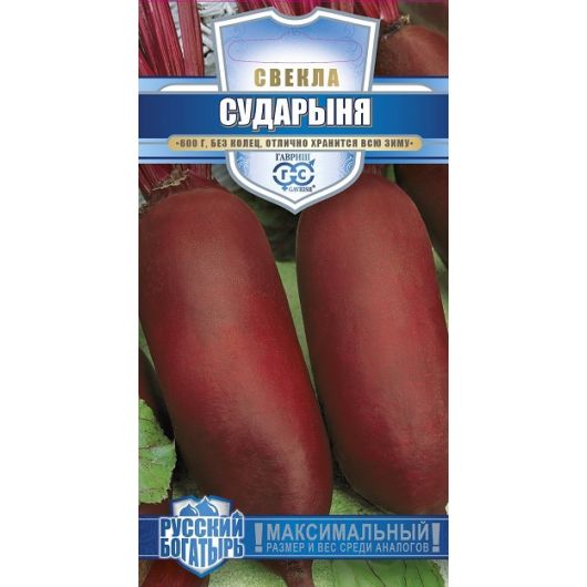 Свекла Сударыня 2,0 г серия Русский богатырь, изображение 2