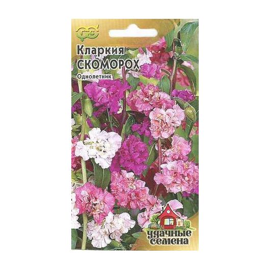Кларкия Скоморох, изящная * смесь 0,1 г Удачные семена