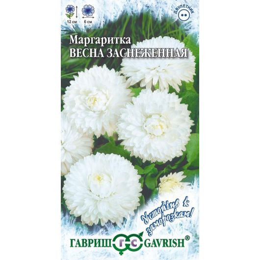 Маргаритка Весна заснеженная* 0,05 г серия Устойчив к заморозкам!