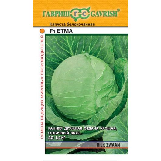 Капуста белокоч. Етма F1 10 шт. (ранняя Голландия)