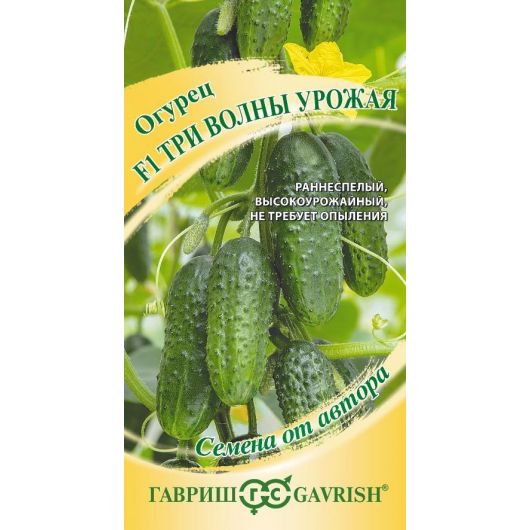 Огурец Три волны урожая F1 10 шт.