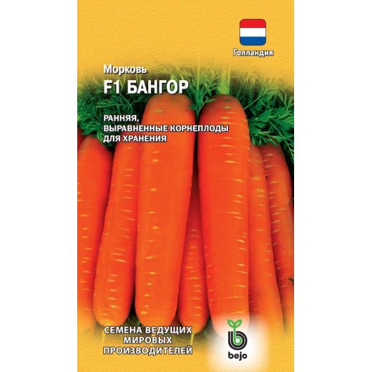 Морковь Бангор F1 150 шт. (Голландия)