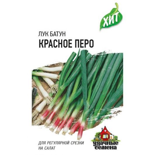 Лук на зелень Красное перо 0,5 г ХИТ х3