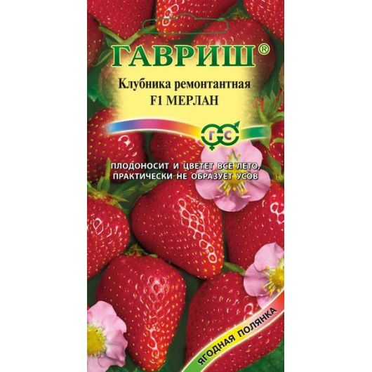 Земляника (Клубника) Мерлан F1 пробирка 5 шт.