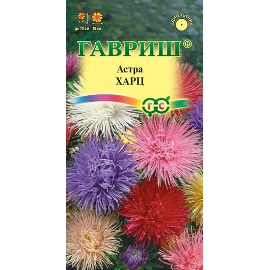 Астра Харц, однолетняя (смесь) тонкоигольчатая, 0,3 г