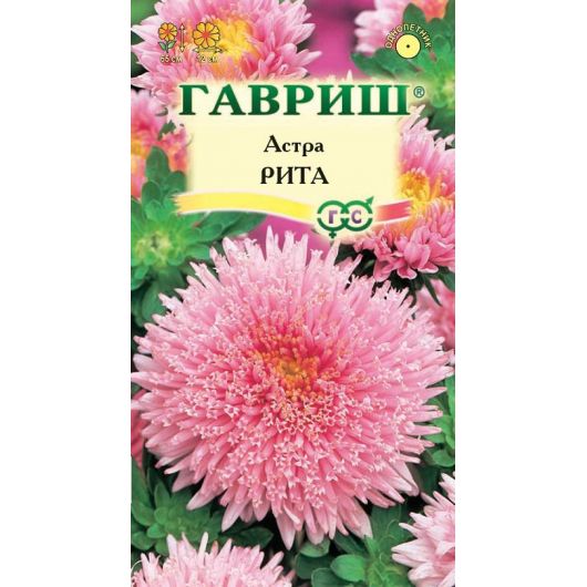 Астра Рита, однолетняя, (принцесса розовая) 0,3 г