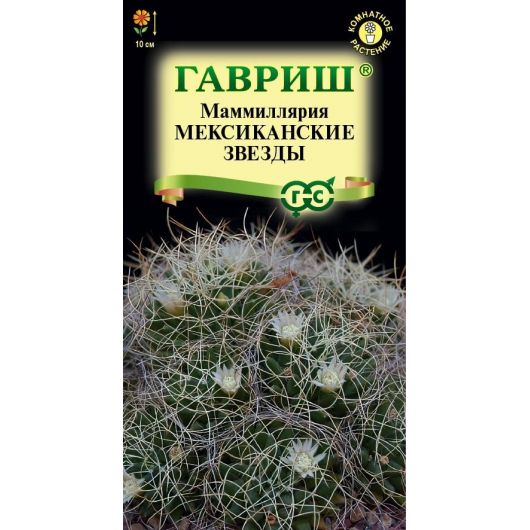 Маммиллярия Камптотриха (Кактус) Мексиканские звезды 2 шт.