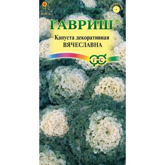 Капуста декоративная Вячеславна* 0,05 г (воронежская белая)